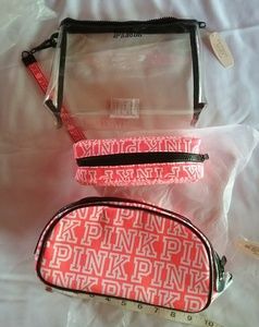 PINK Victoria's Secret Cosmetic Bag Set
